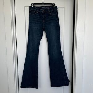 American Eagle Low Rise Flare Jeans